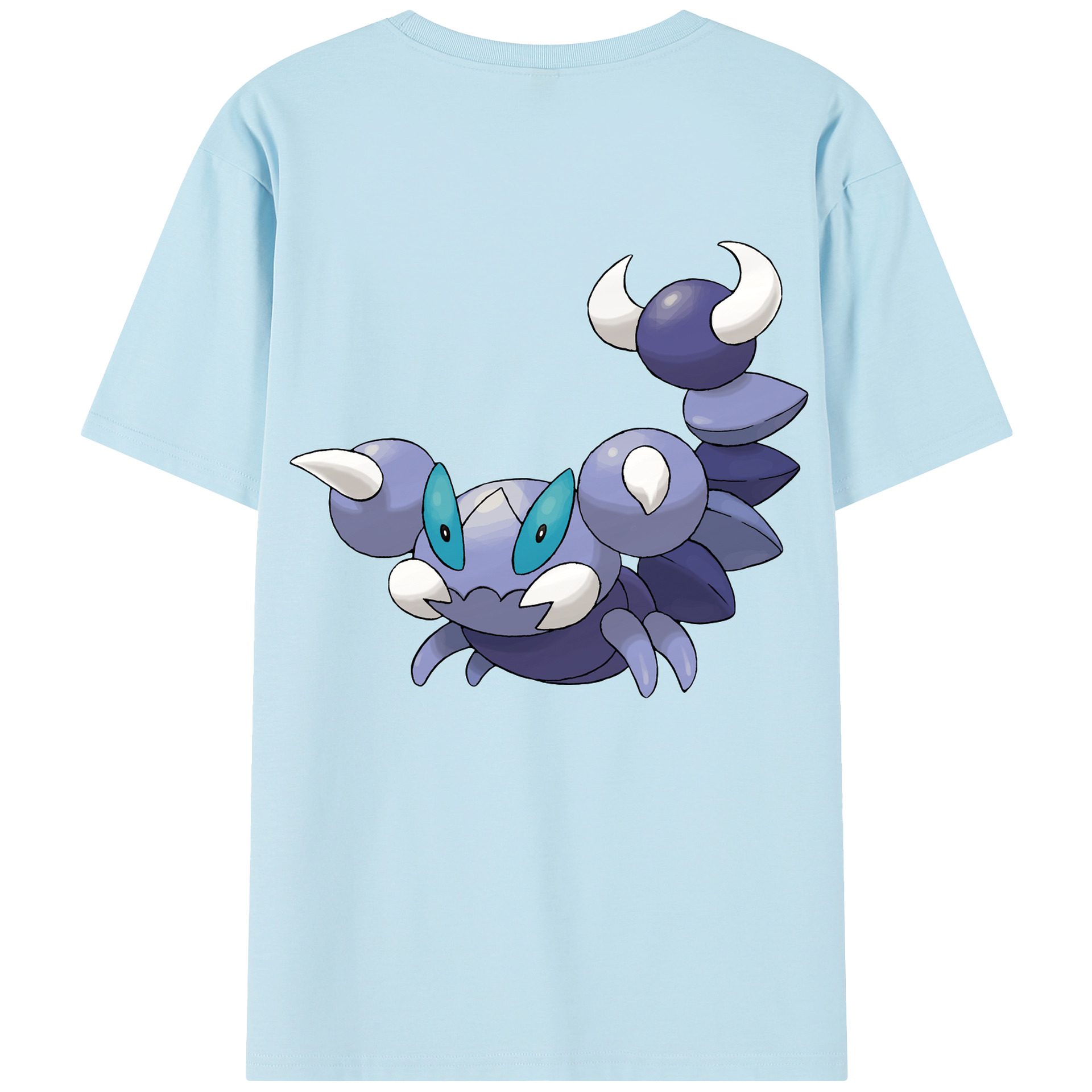 （画像用） ポケットモンスター Pokémon 綿100％半袖Tシャツ（背面プリント）
